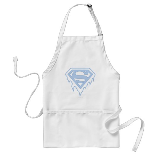 Supergirl Blue Logo Standaard Schort (Voorkant)