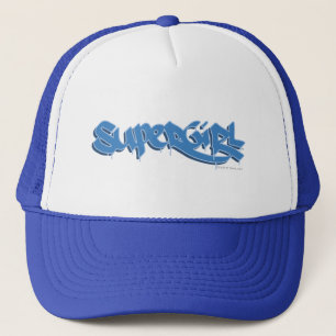 Supergirl Blue Logo Trucker Pet