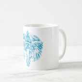 Supergirl Blue Wings Koffiemok (Voorkant rechts)