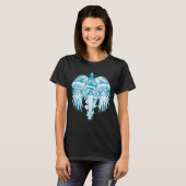Supergirl Blue Wings T-shirt (Voorkant volledig)
