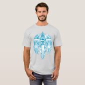 Supergirl Blue Wings T-shirt (Voorkant volledig)