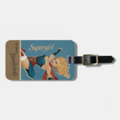 Supergirl Bombshell Bagagelabel (Voorkant horizontaal)