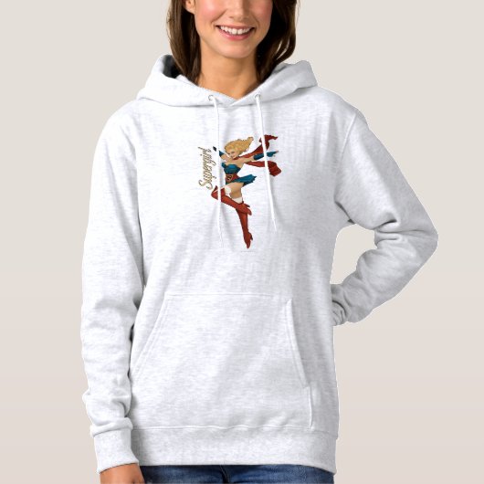 Supergirl Bombshell Hoodie (Voorkant)