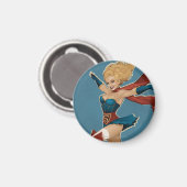 Supergirl Bombshell Magneet (Voorkant / Achterkant)