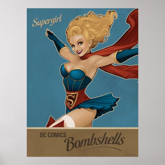 Supergirl Bombshell Poster (Voorkant)
