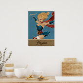 Supergirl Bombshell Poster (Keuken)