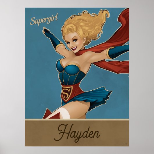 Supergirl Bombshell Poster (Voorkant)