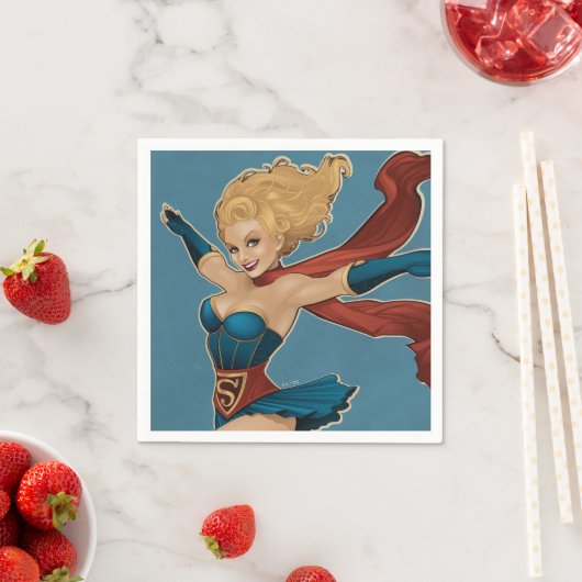 Supergirl Bombshell Servet (Insitu)