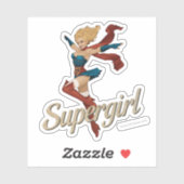 Supergirl Bombshell Sticker (Vel)