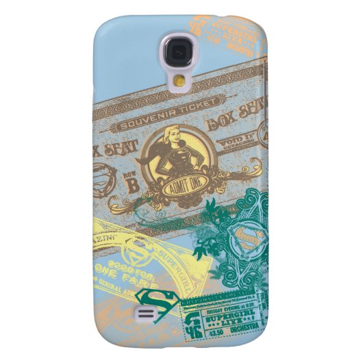 Supergirl Box Seat Blue Case-Mate Samsung Galaxy Hoesje (Achterkant)