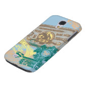 Supergirl Box Seat Blue Case-Mate Samsung Galaxy Hoesje (Onderkant)