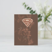 Supergirl Brown Bird Briefkaart (Staand voorkant)