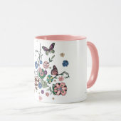 Supergirl Butterflies Mok (Voorkant rechts)