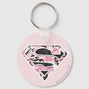 Supergirl Camouflage Logo Sleutelhanger