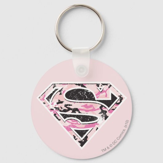 Supergirl Camouflage Logo Sleutelhanger (Voorkant)