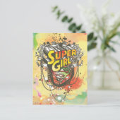 Supergirl Chains Briefkaart (Staand voorkant)