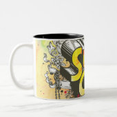 Supergirl Chains Tweekleurige Koffiemok (Links)