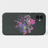 Supergirl Checkered Splatter Case-Mate iPhone Case (Achterkant (horizontaal))