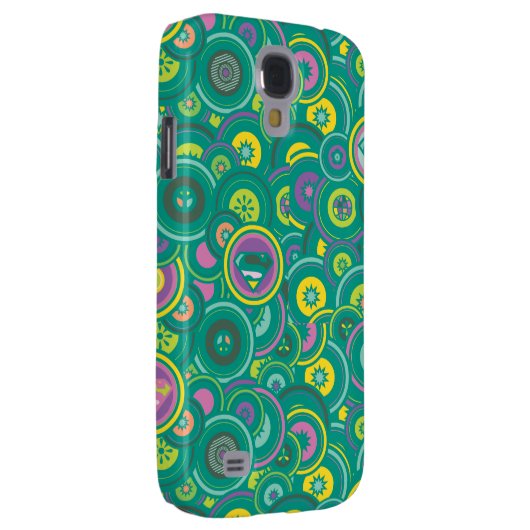 Supergirl Circle Green Pattern Case-Mate Samsung Galaxy Hoesje (Back/Rechts)