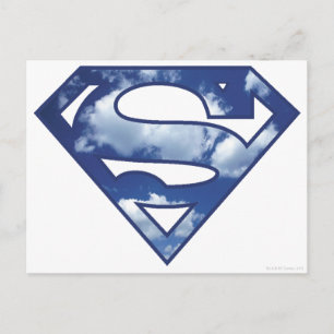 Supergirl Cloud Logo Briefkaart