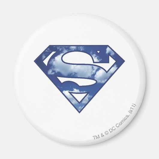 Supergirl Cloud Logo Magneet (Voorkant)
