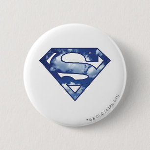 Supergirl Cloud Logo Ronde Button 5,7 Cm