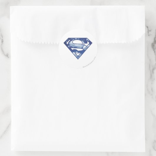 Supergirl Cloud Logo Ronde Sticker (Tas)