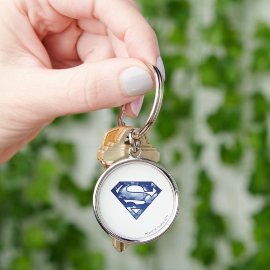 Supergirl Cloud Logo Sleutelhanger (Hand)