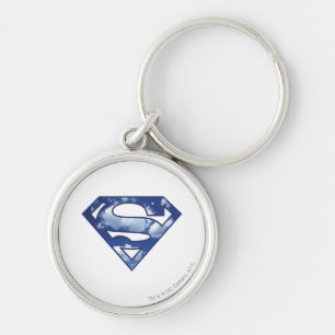 Supergirl Cloud Logo Sleutelhanger