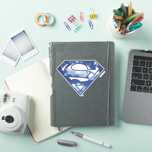 Supergirl Cloud Logo Sticker (iPad Cover)