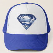 Supergirl Cloud Logo Trucker Pet (Voorkant)