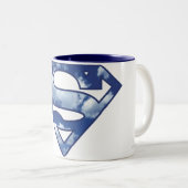 Supergirl Cloud Logo Tweekleurige Koffiemok (Voorkant rechts)