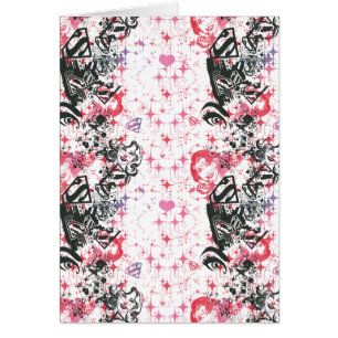 Supergirl Collage Patroon