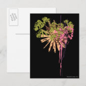 Supergirl Color Splash Briefkaart (Voorkant / Achterkant)