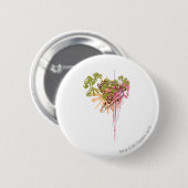 Supergirl Color Splash Ronde Button 5,7 Cm (Voorkant /achterkant)
