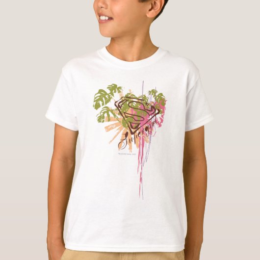Supergirl Color Splash T-shirt (Voorkant)
