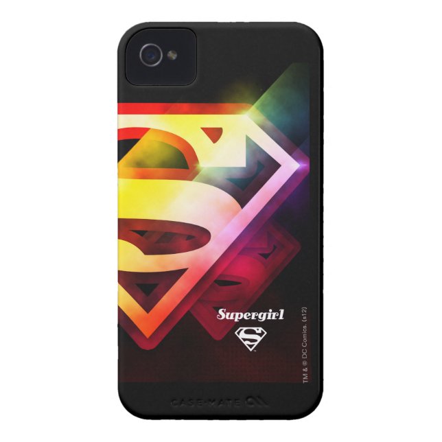 Supergirl Colorful Logo Case-Mate iPhone Case (Achterkant)
