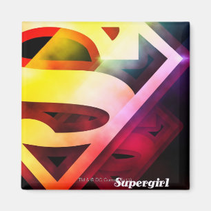 Supergirl Colorful Logo Magneet