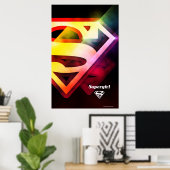 Supergirl Colorful Logo Poster (Thuiskantoor)