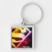 Supergirl Colorful Logo Sleutelhanger (Voorkant)