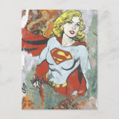 Supergirl Comic Capers 2 Briefkaart (Voorkant)