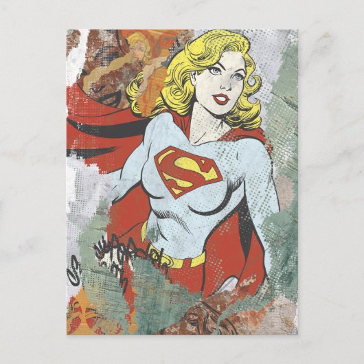 Supergirl Comic Capers 2 Briefkaart (Voorkant)