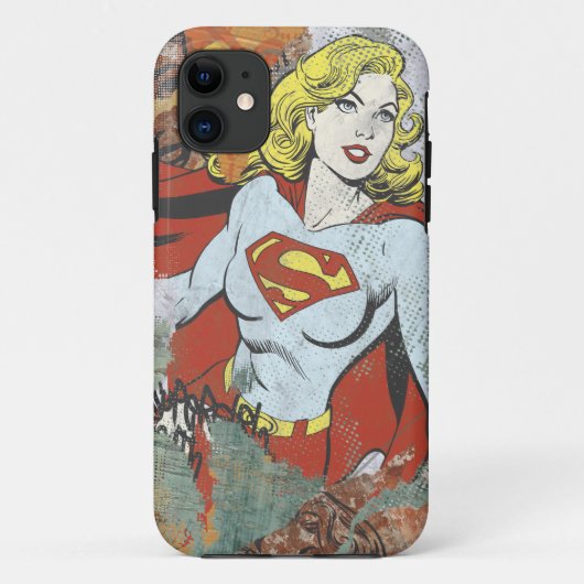 Supergirl Comic Capers 2 Case-Mate iPhone Case (Achterkant)