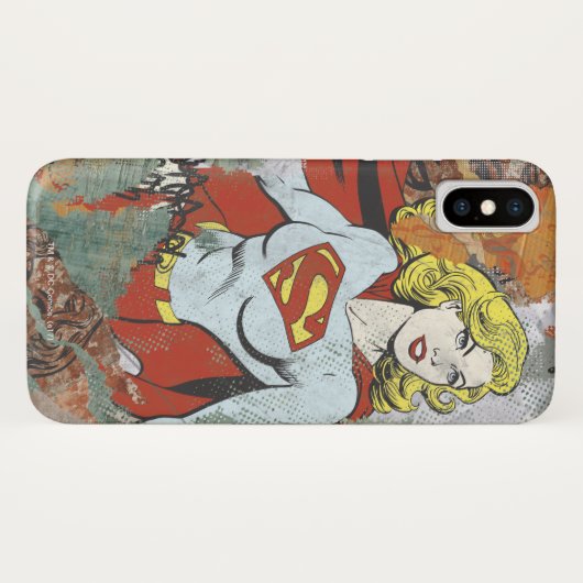 Supergirl Comic Capers 2 Case-Mate iPhone Case (Achterkant (horizontaal))