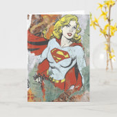 Supergirl Comic Capers 2 Kaart (Gele Bloem)