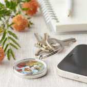 Supergirl Comic Capers 2 Sleutelhanger (Zijkant)