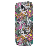 Supergirl Comic Capers Patroon 10 Case-Mate Samsung Galaxy Hoesje (Achterkant Links)