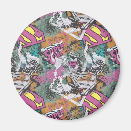 Supergirl Comic Capers Patroon 10 Magneet (Voorkant)