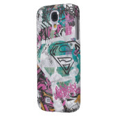 Supergirl Comic Capers Patroon 11 Case-Mate Samsung Galaxy Hoesje (Achterkant Links)