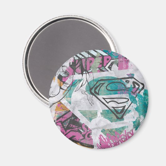 Supergirl Comic Capers Patroon 11 Magneet (Voorkant / Achterkant)